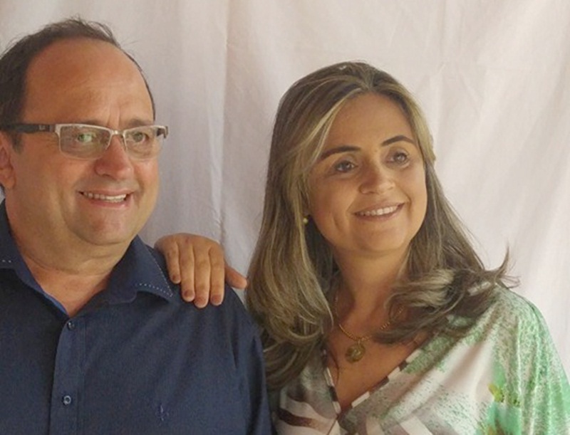 Oninho e Renata. Foto: Facebook Ônio Fialho Miranda.