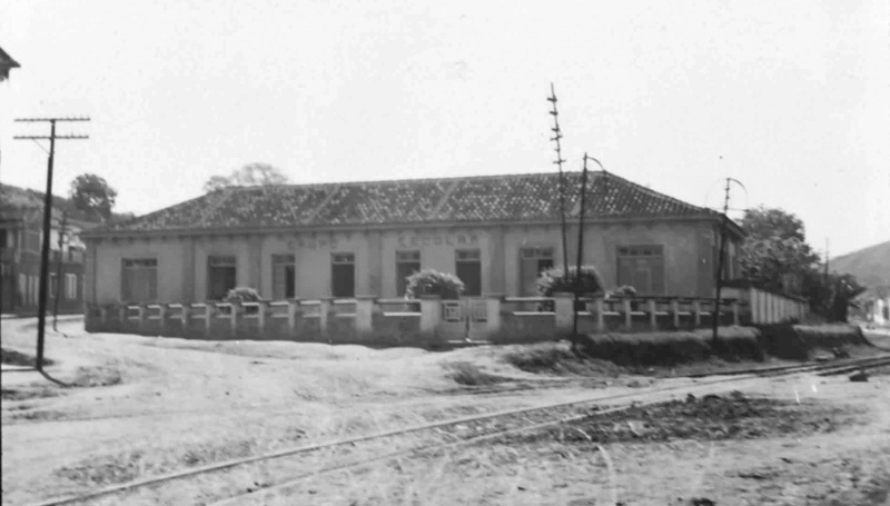 E.E Olavo Bilac na década de 1920. Foto: Arquivo.