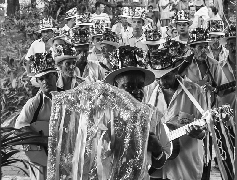 Apresentação de folia de reis de Recreio. Foto: Eric Machado.