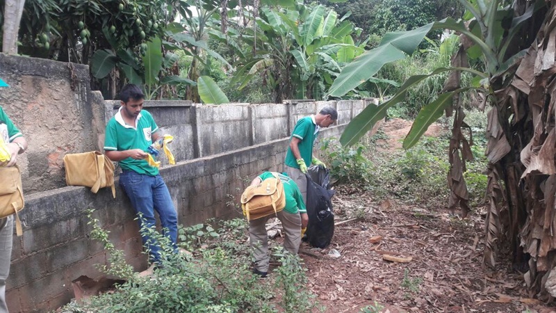 Trabalho dos agentes.