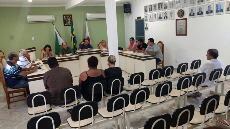 Sessão da Câmara de Recreio.