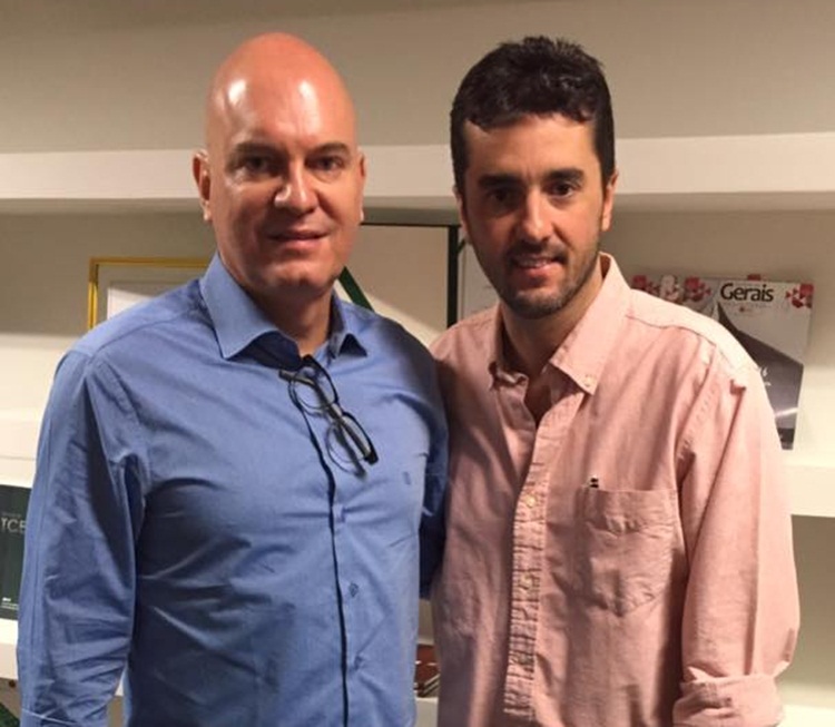 Presidente da AMM e Dilson Coimbra.