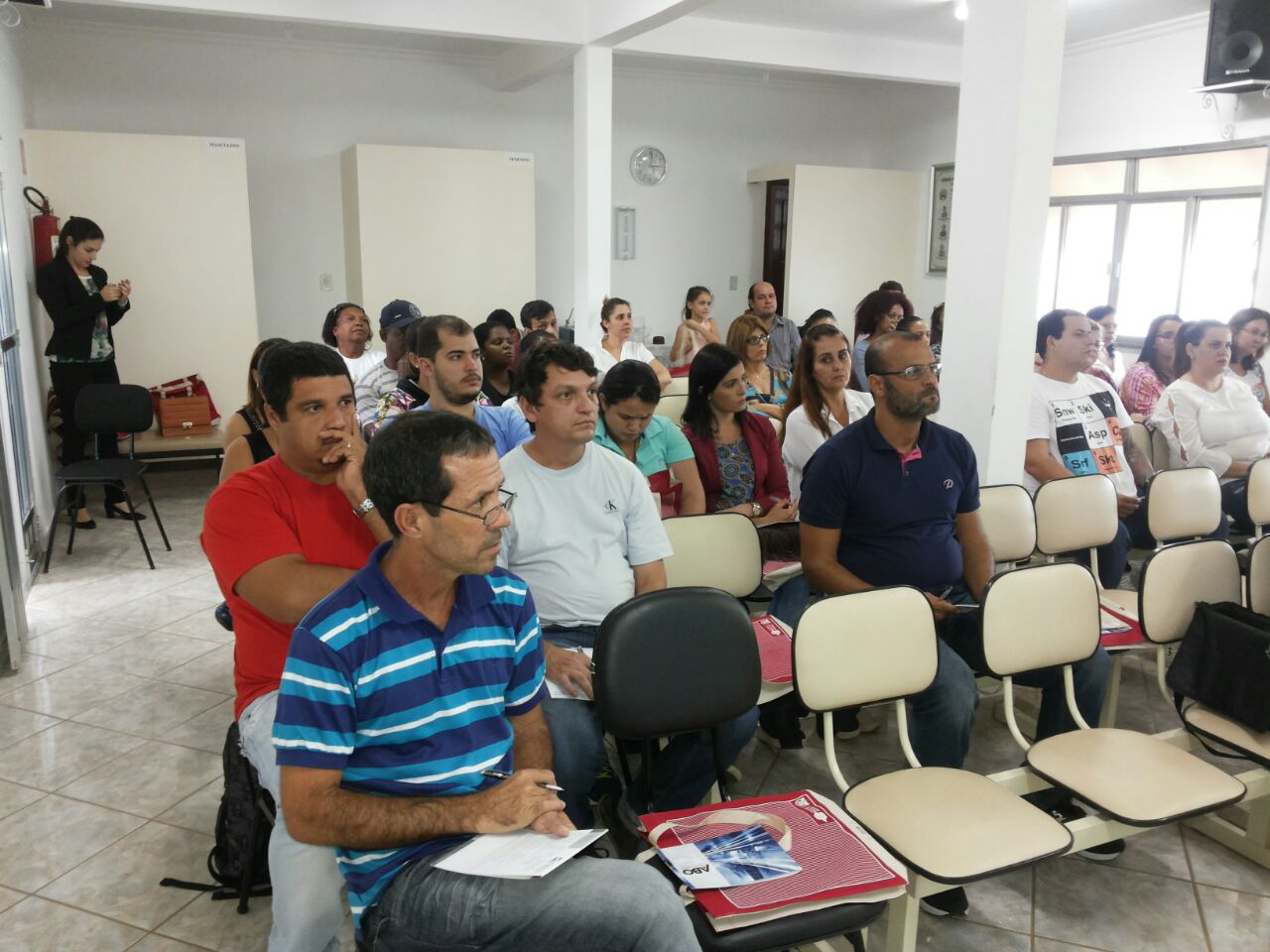 Público presente.
