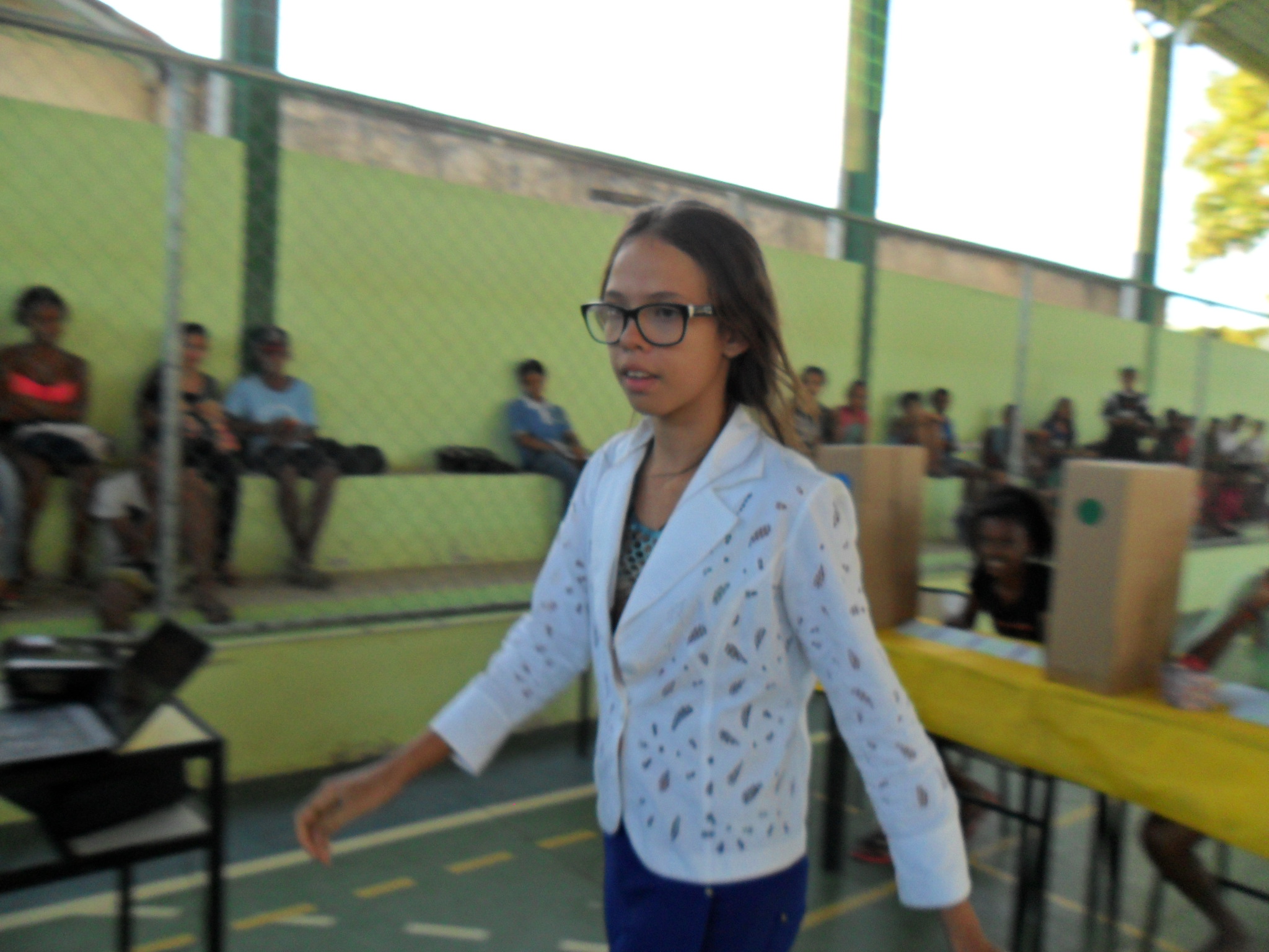Anita Vieira, grande campeã da Olimpíada.