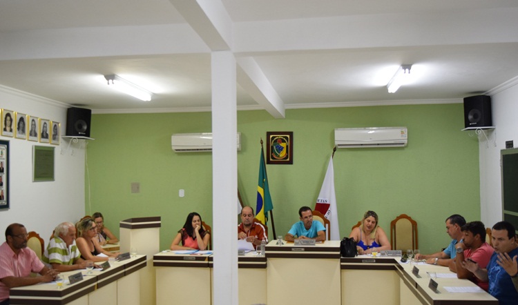 Sessão da Câmara Municipal de Recreio.