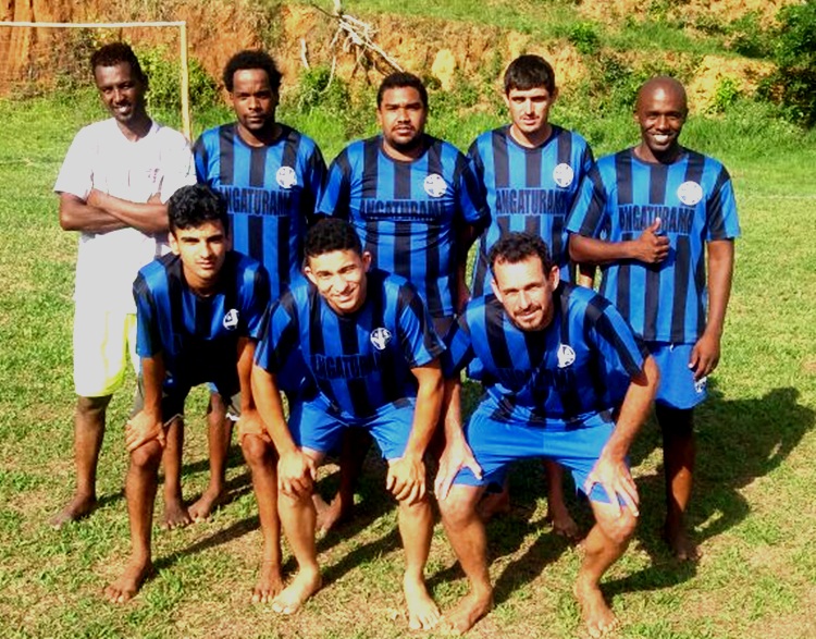 Angaturama, campeão do torneio.